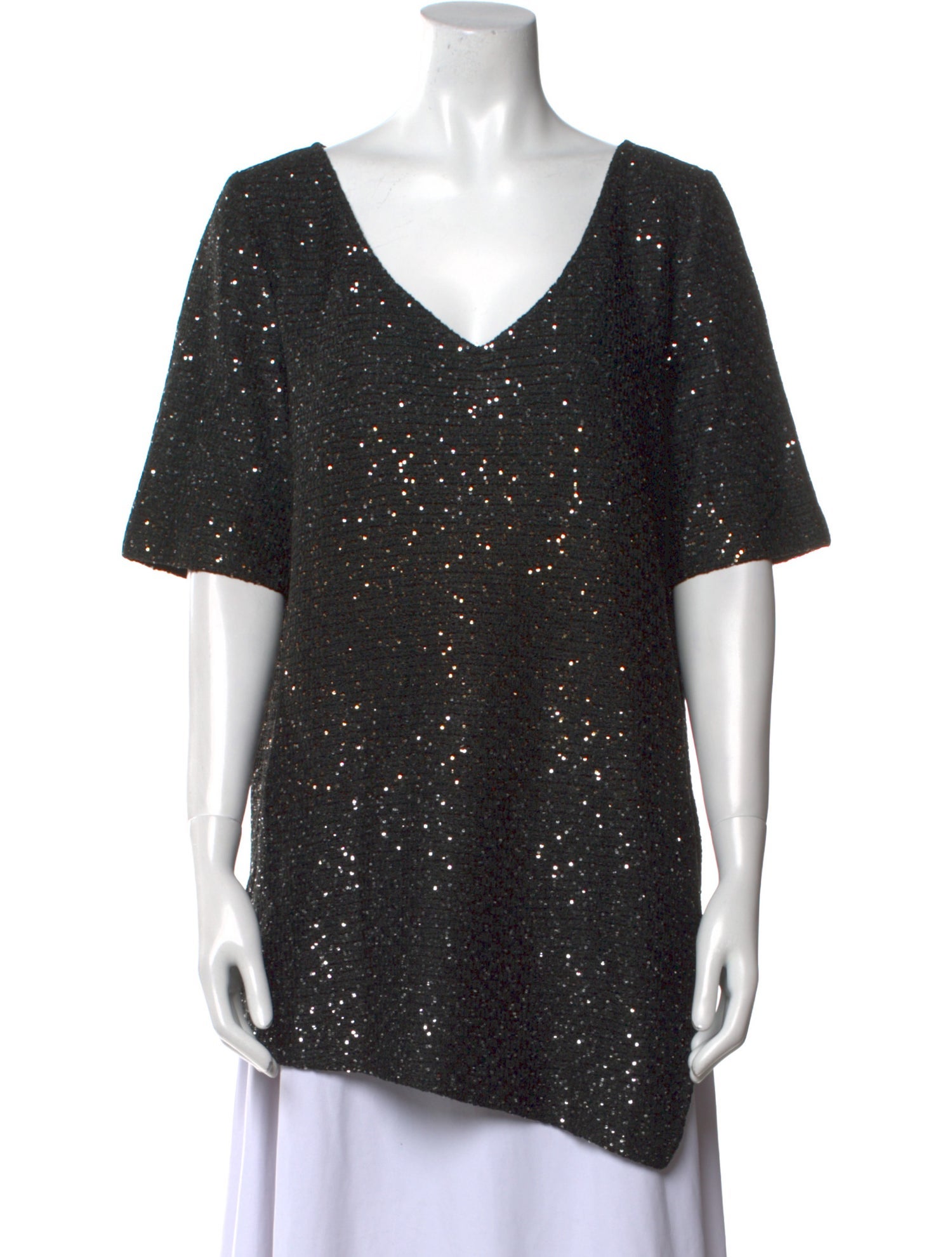 St. John V-Neck Short Sleeve T-Shirt