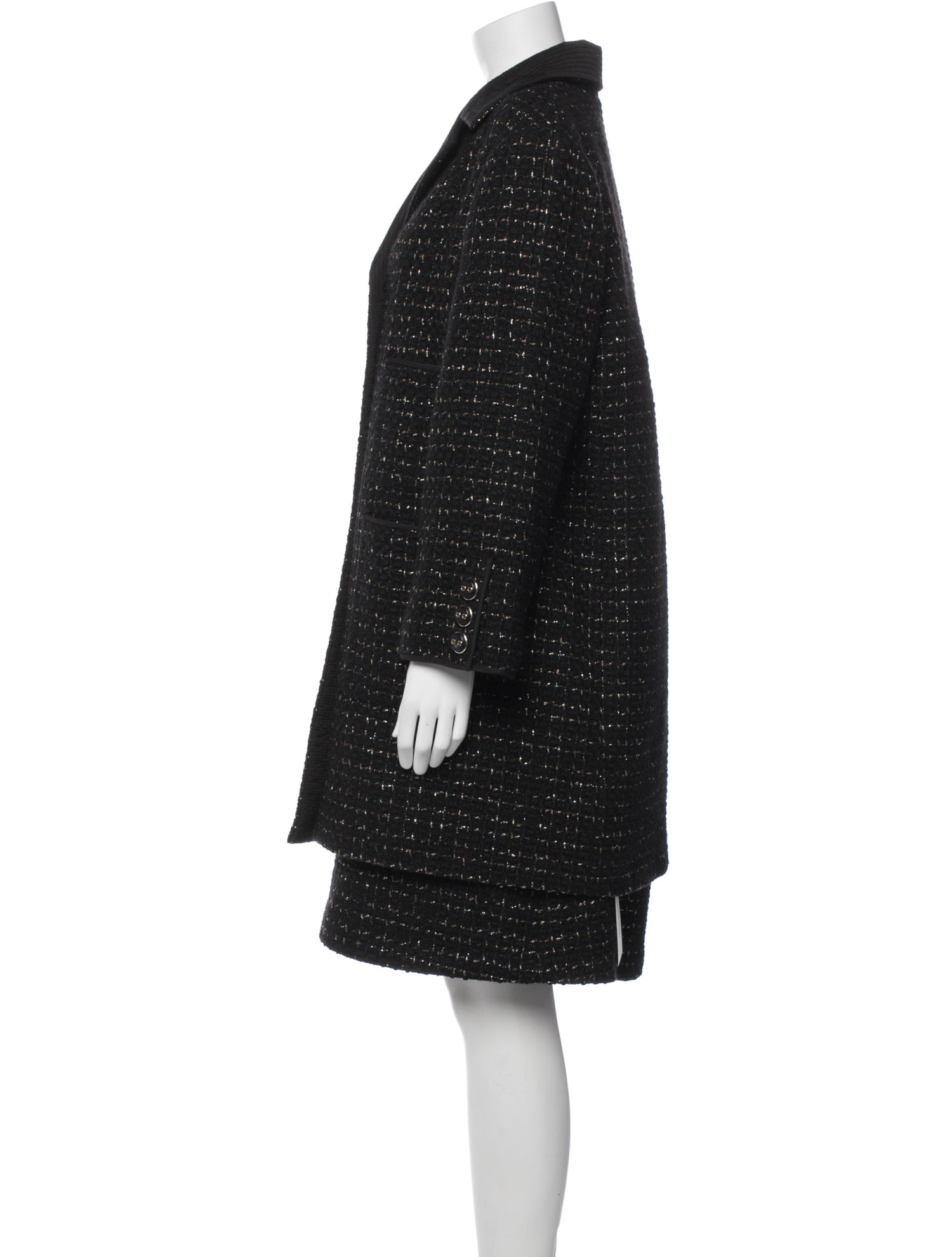 St. John Glitter Accents Dress Set