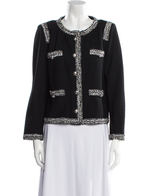 St. John Colorblock Pattern Evening Jacket