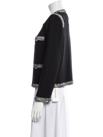 St. John Colorblock Pattern Evening Jacket