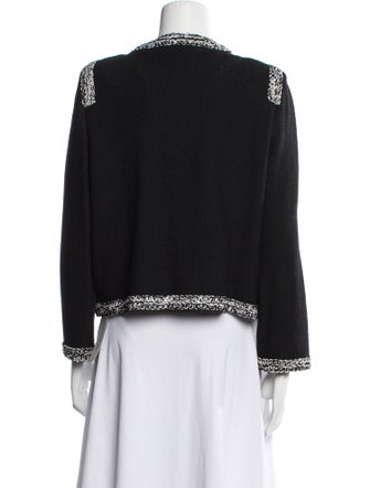 St. John Colorblock Pattern Evening Jacket