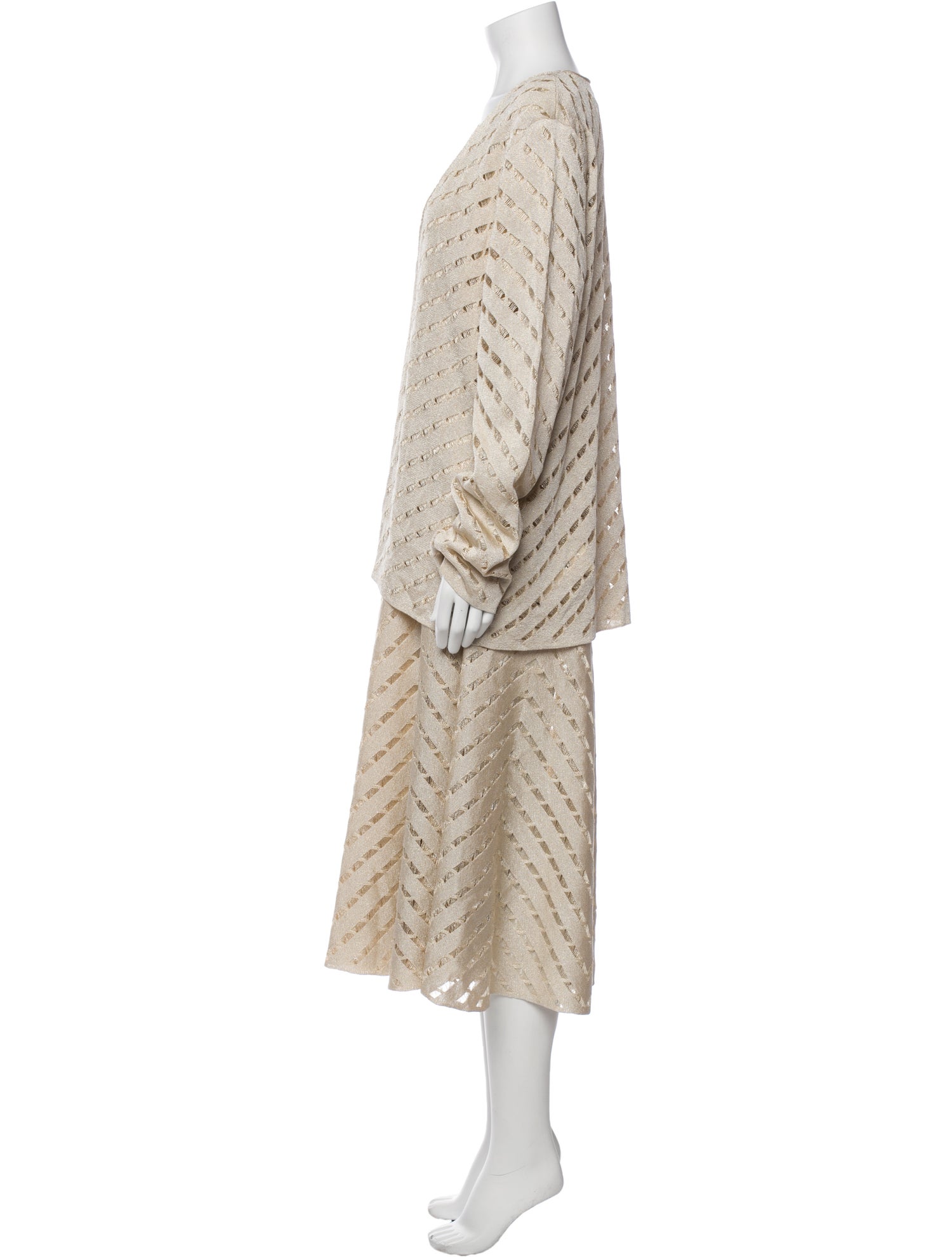 St. John Glitter Accents Dress Set w/ Tags