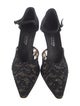 St. John Lace Lace Pattern D'Orsay Pumps