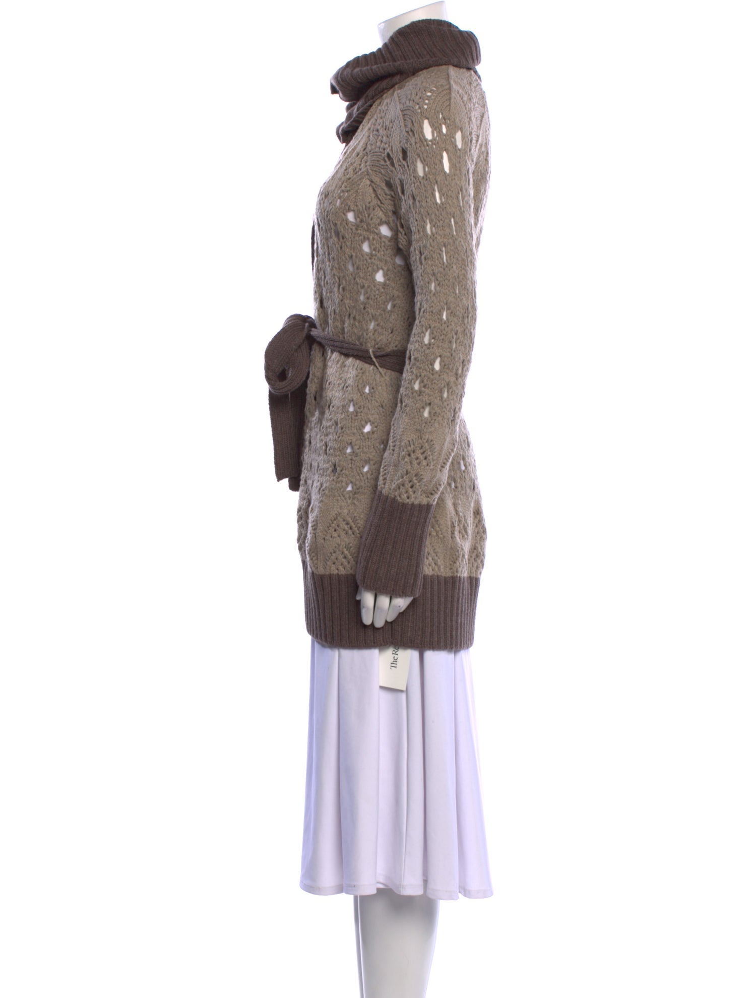 St. John Wool Mock Neck Sweater w/ Tags