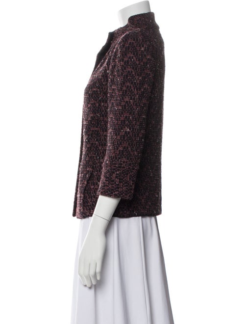 St. John Collection Printed Evening Jacket