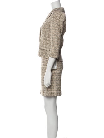 St. John Glitter Accents Skirt Set