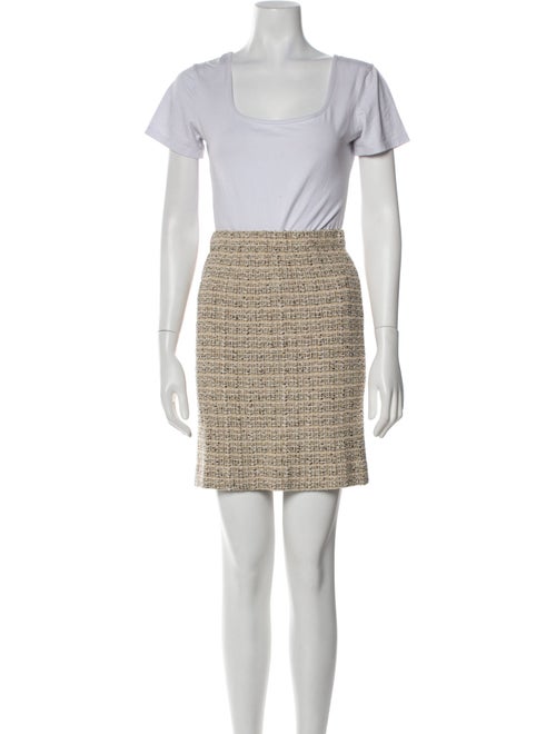 St. John Glitter Accents Skirt Set