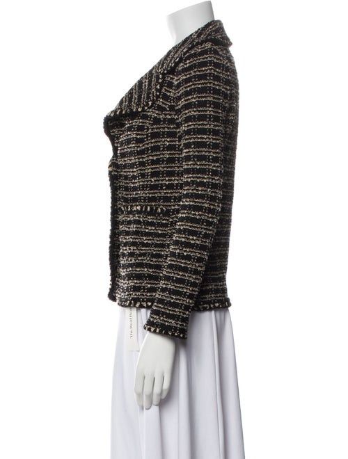 St. John Wool Striped Evening Jacket