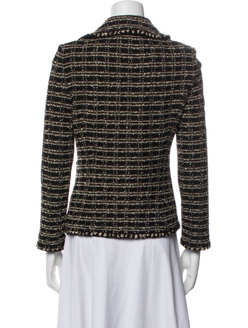 St. John Wool Striped Evening Jacket