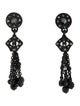 St. John Crystal Drop Earrings