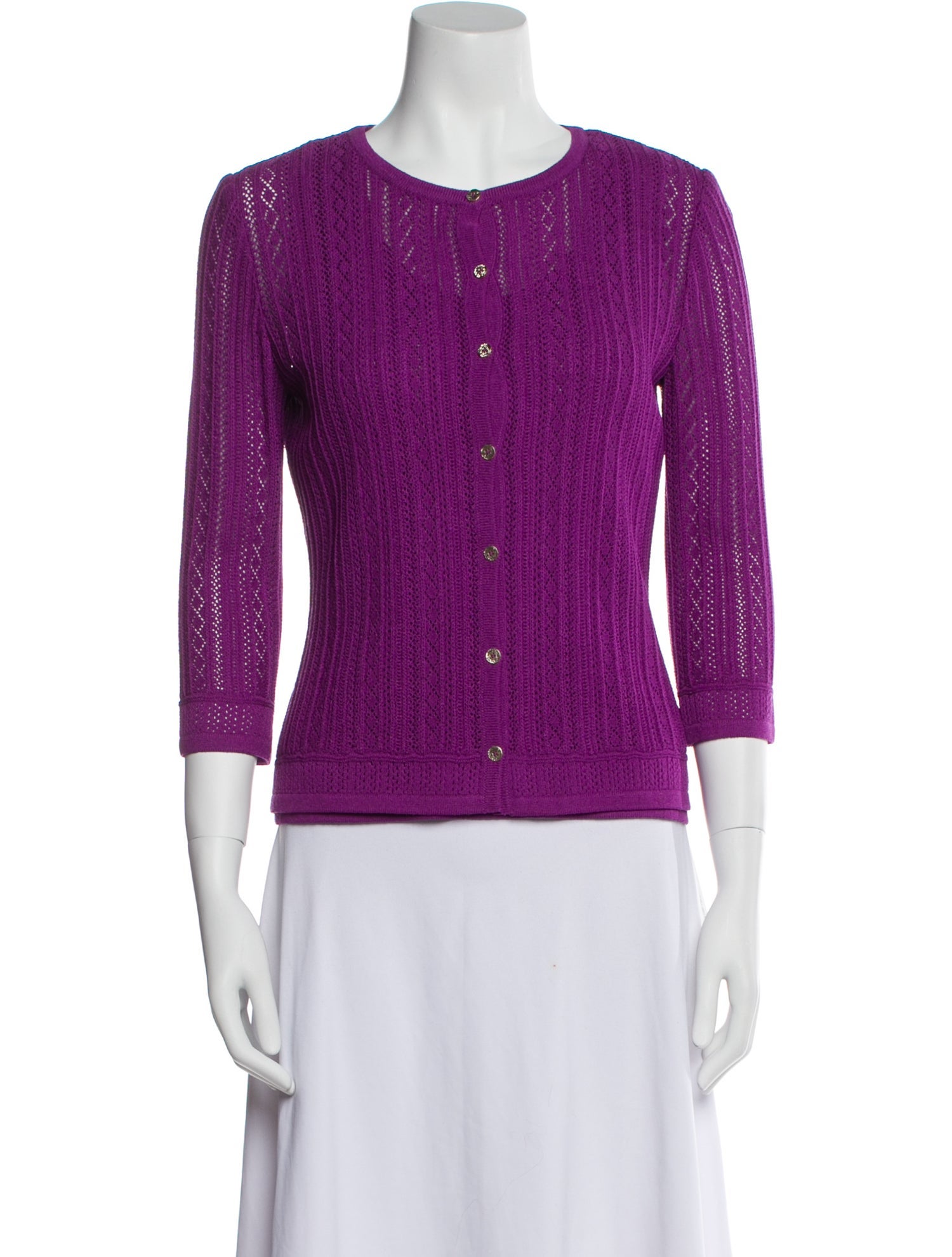 St. John Wool Crew Neck Sweater