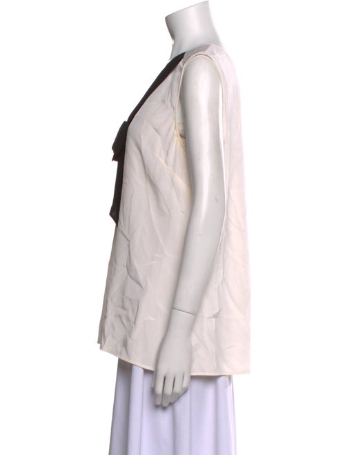 St. John Silk V-Neck Tunic