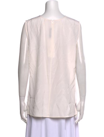 St. John Silk V-Neck Tunic