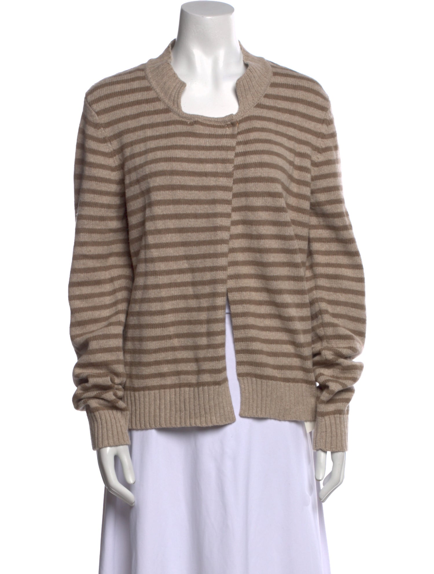 St. John Wool Striped Sweater