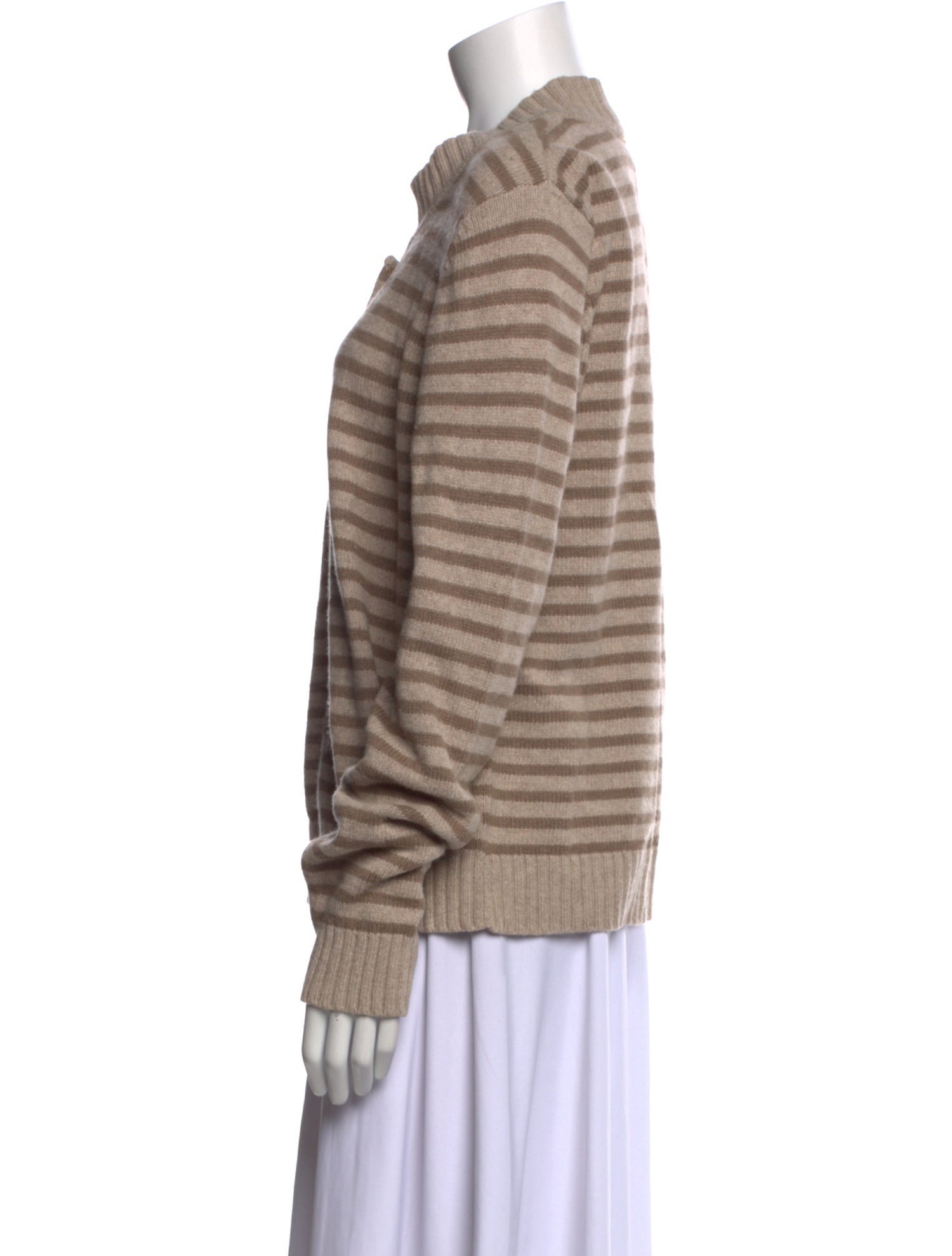 St. John Wool Striped Sweater