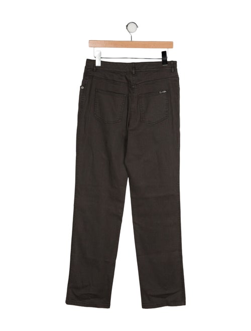 St. John High-Rise Straight Leg Jeans