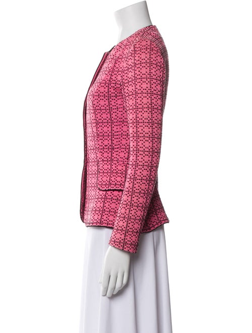 St. John Wool Tweed Pattern Jacket