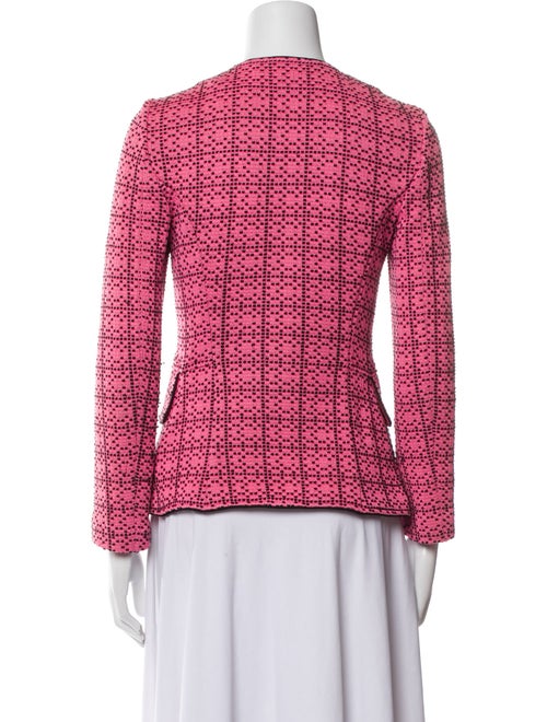 St. John Wool Tweed Pattern Jacket