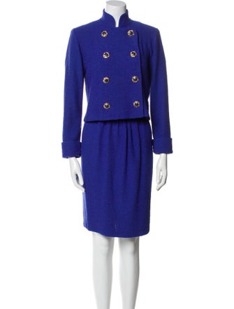 St. John Wool Skirt Set