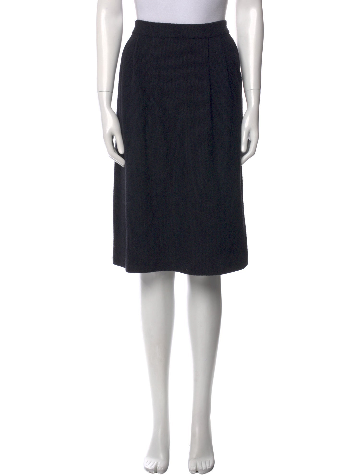 St. John Wool Knee-Length Skirt w/ Tags