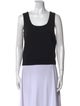 St. John Scoop Neck Sleeveless Top