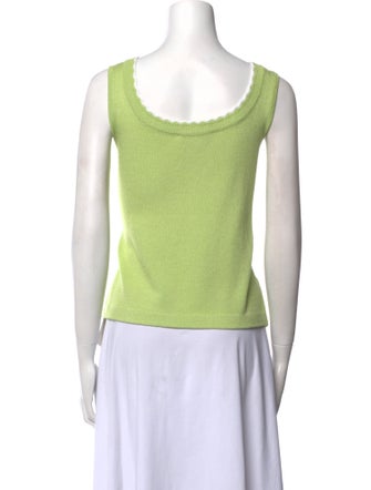 St. John Wool Scoop Neck Sweater