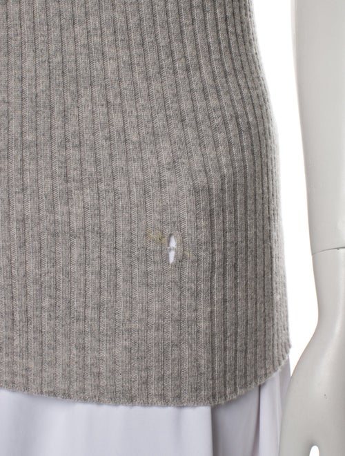 St. John Cashmere Mock Neck Top
