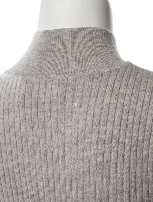 St. John Cashmere Mock Neck Top