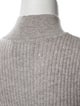 St. John Cashmere Mock Neck Top