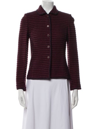 St. John Tweed Pattern Evening Jacket