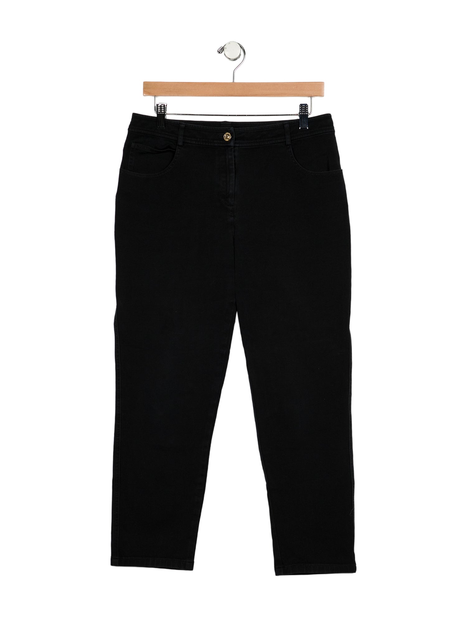St. John Mid-Rise Straight Leg Jeans