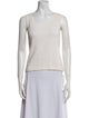 St. John Wool Scoop Neck Top