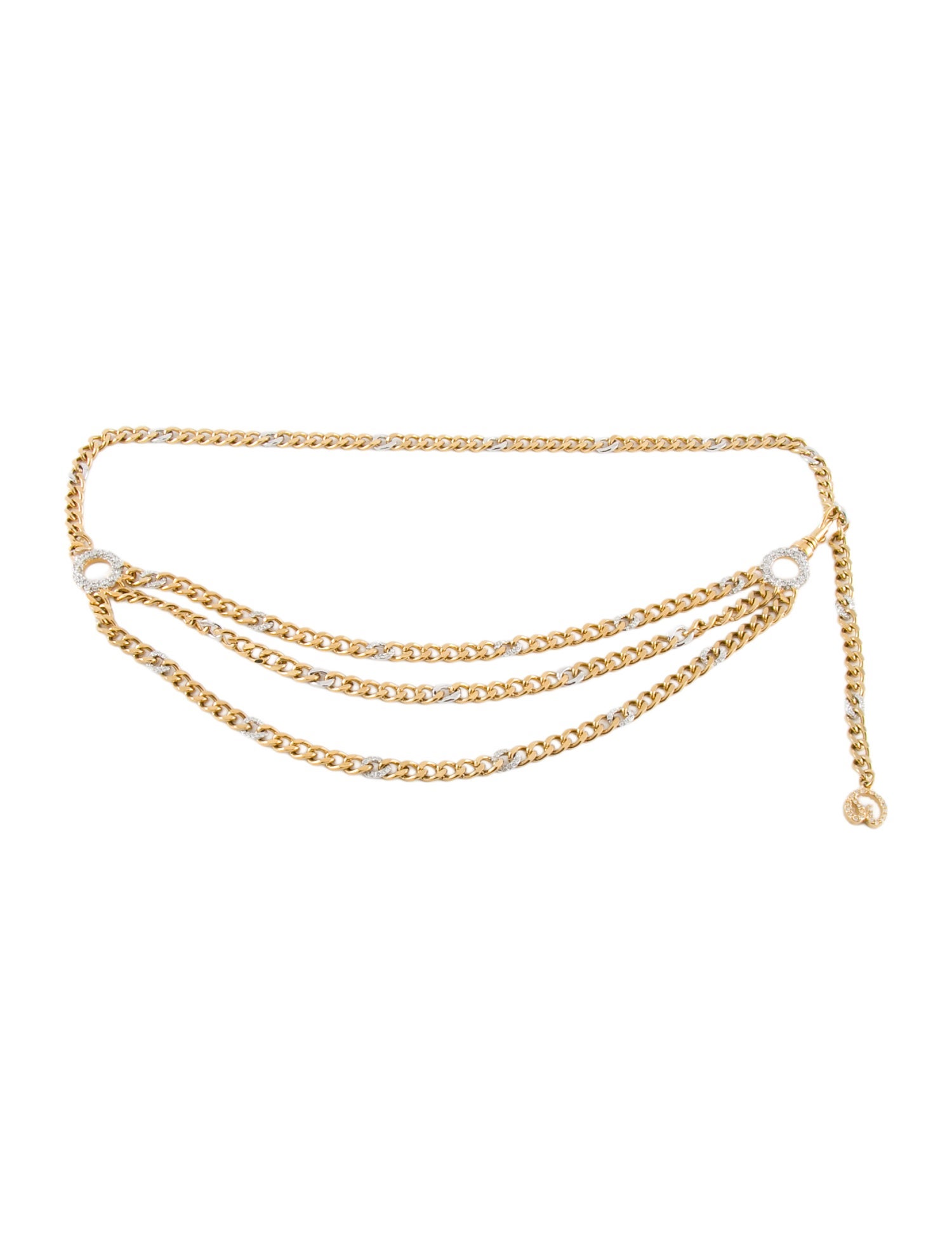 St. John Skinny Metal Waist Belt