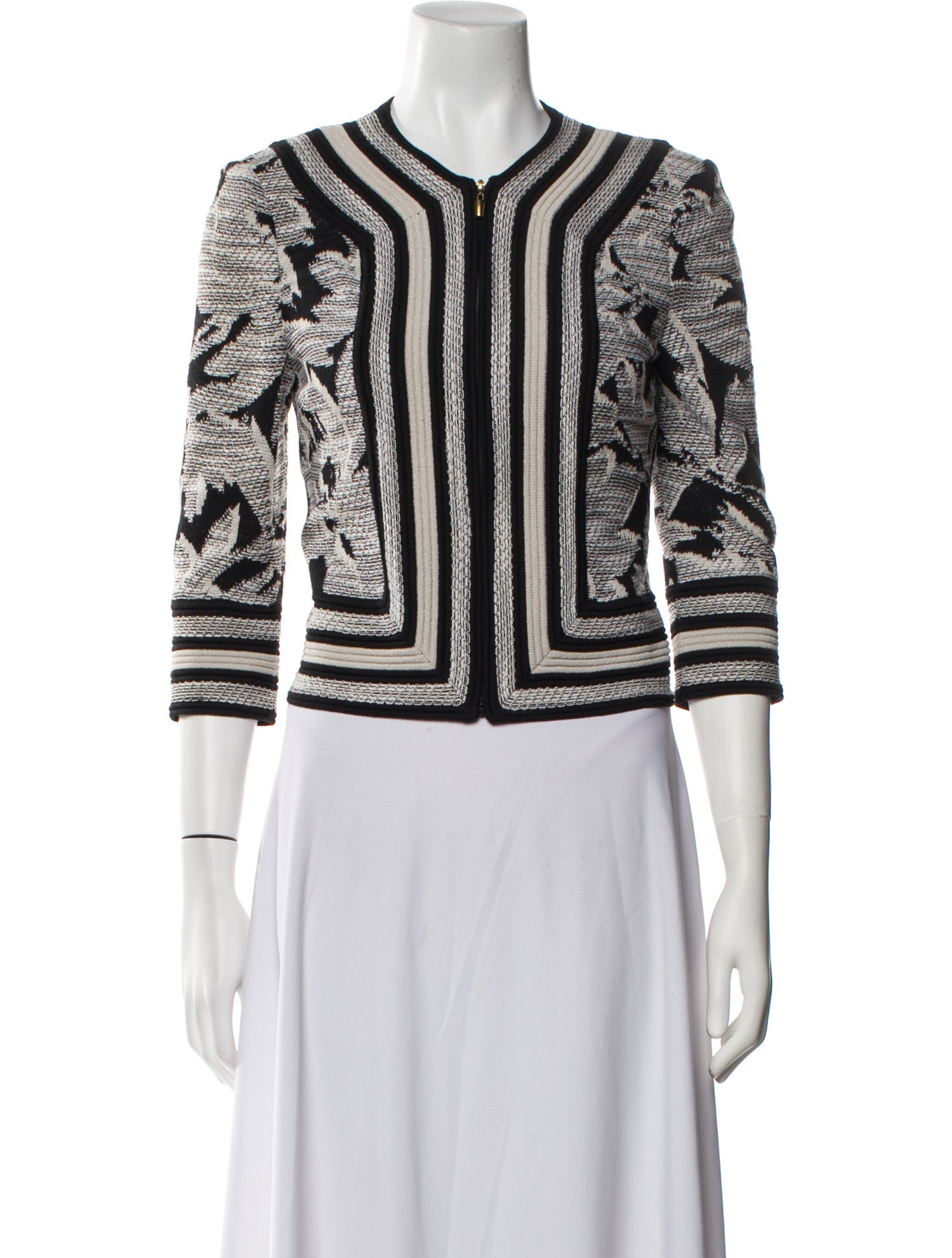 St. John Printed Evening Jacket