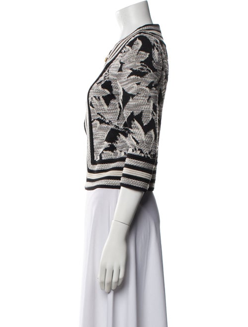 St. John Printed Evening Jacket