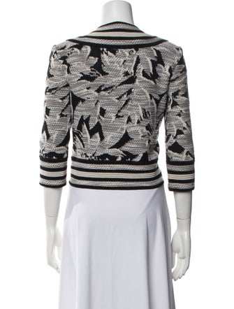 St. John Printed Evening Jacket