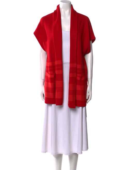 St. John Wool V-Neck Sweater