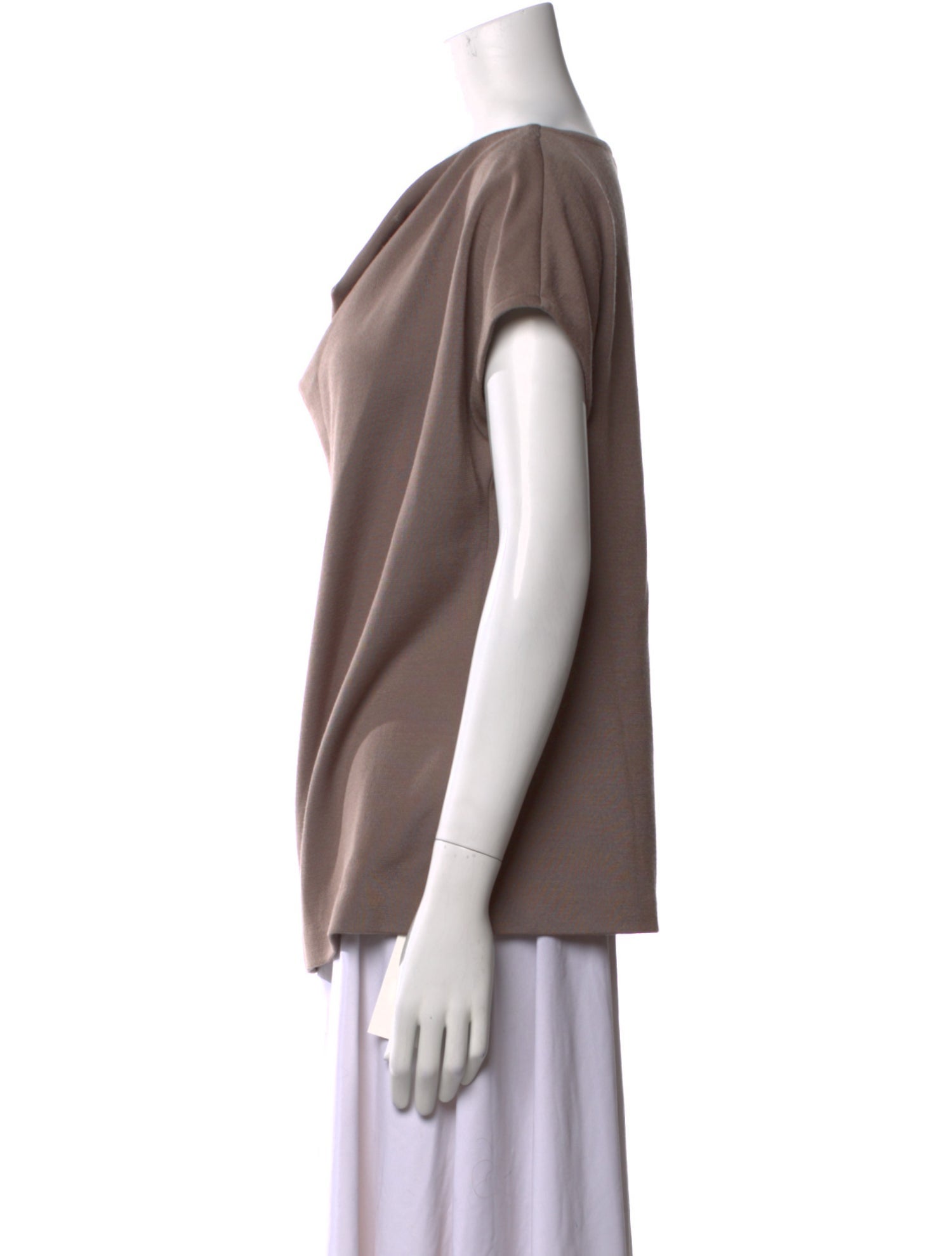 St. John Cowl Neck Sweater