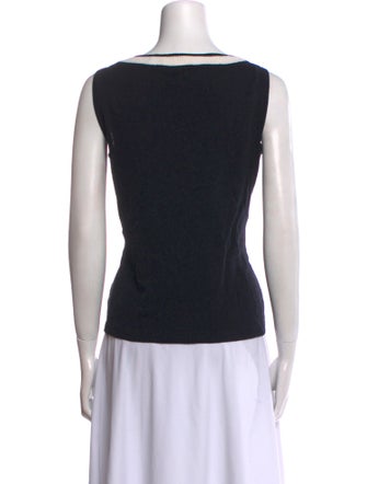 St. John Wool Scoop Neck Sweater