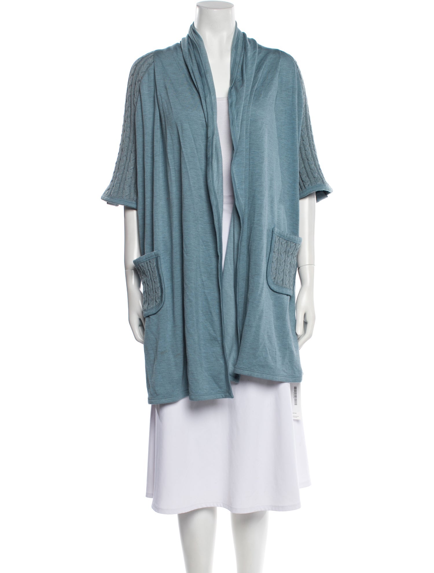 St. John Crochet Trim Robe