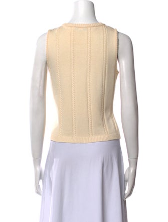 St. John Wool Scoop Neck Sweater