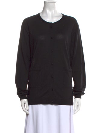 St. John Wool Scoop Neck Sweater