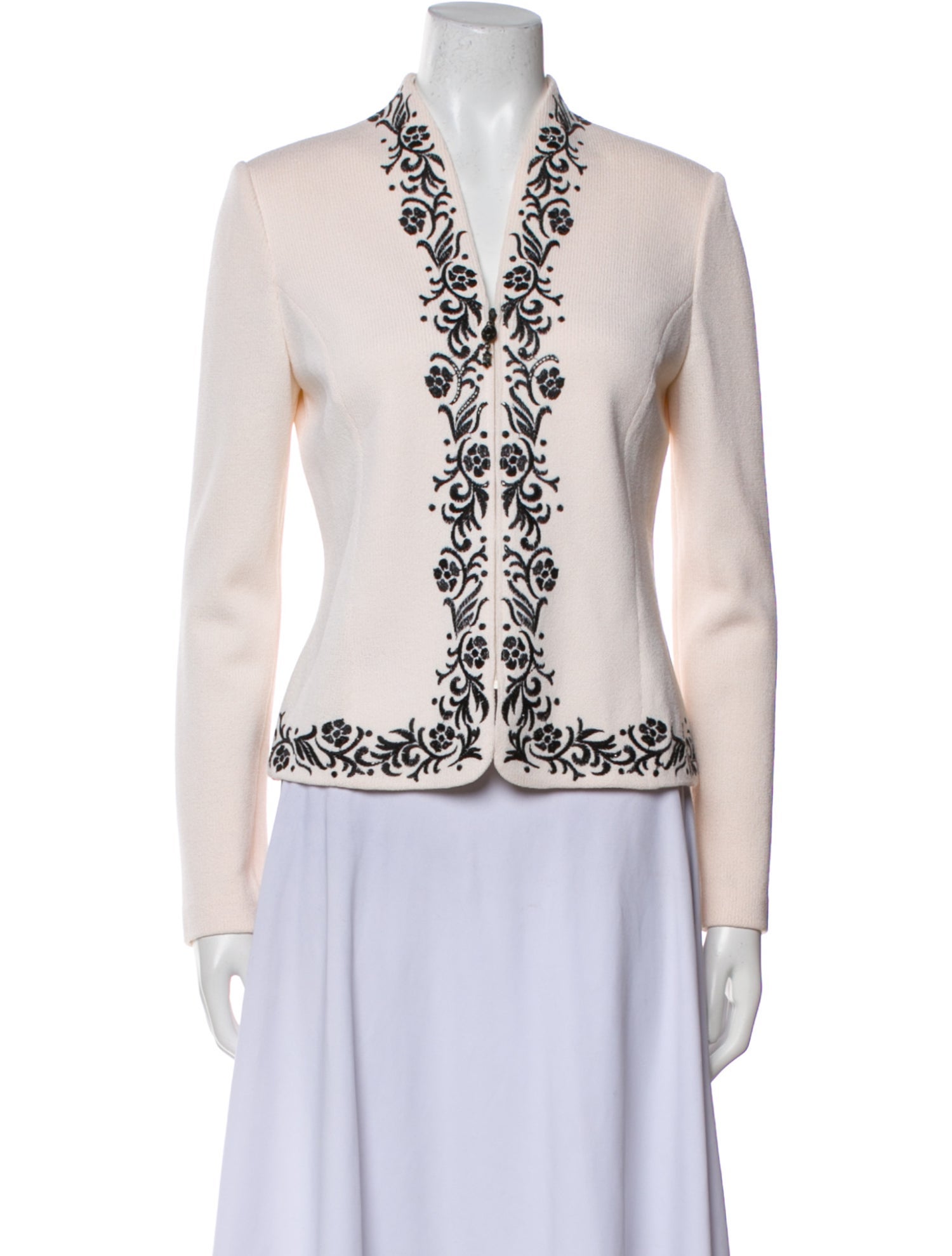 St. John Graphic Print Evening Jacket