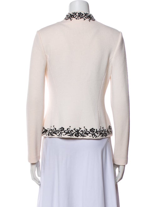 St. John Graphic Print Evening Jacket