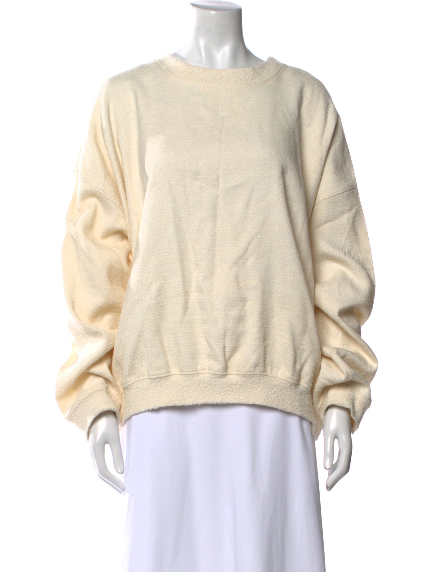 St. John Scoop Neck Long Sleeve Sweatshirt w/ Tags