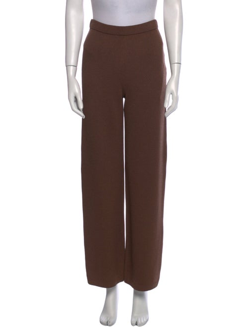 St. John Wool Wide Leg Pants