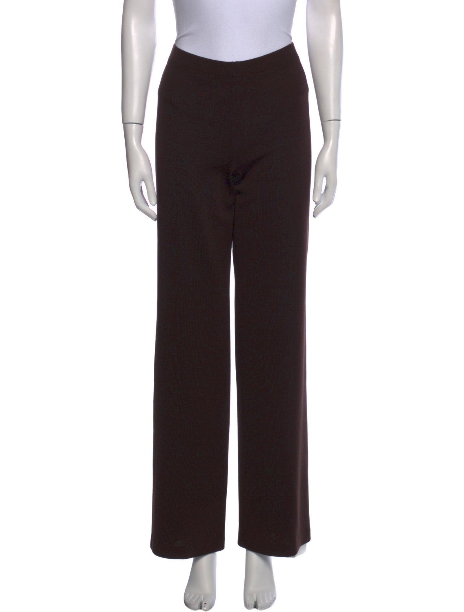 St. John Wool Wide Leg Pants