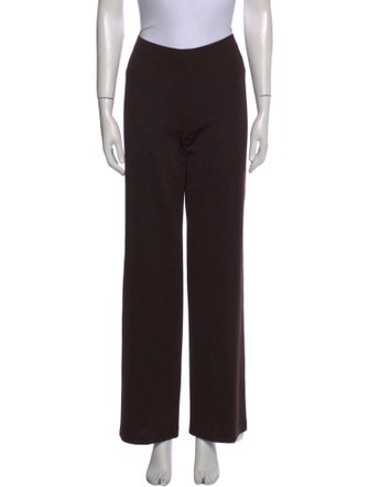 St. John Wool Wide Leg Pants