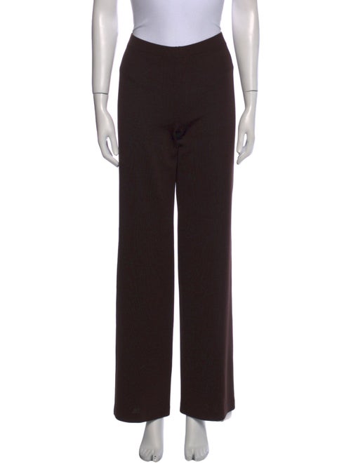 St. John Wool Wide Leg Pants