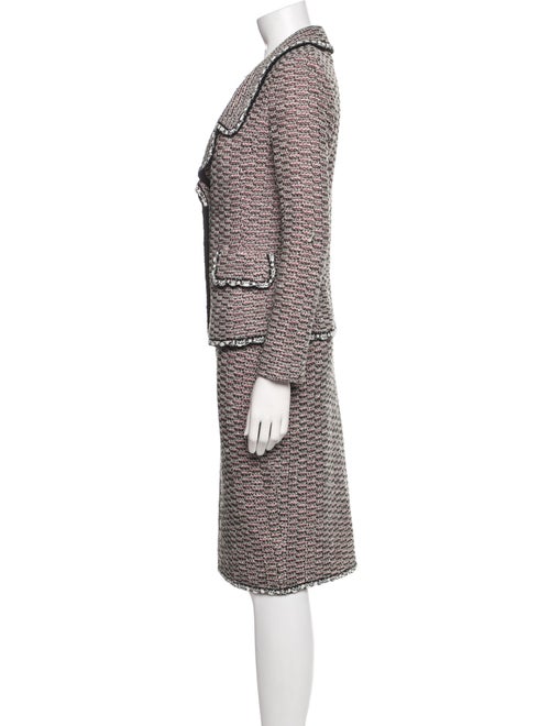 St. John Printed Skirt Suit